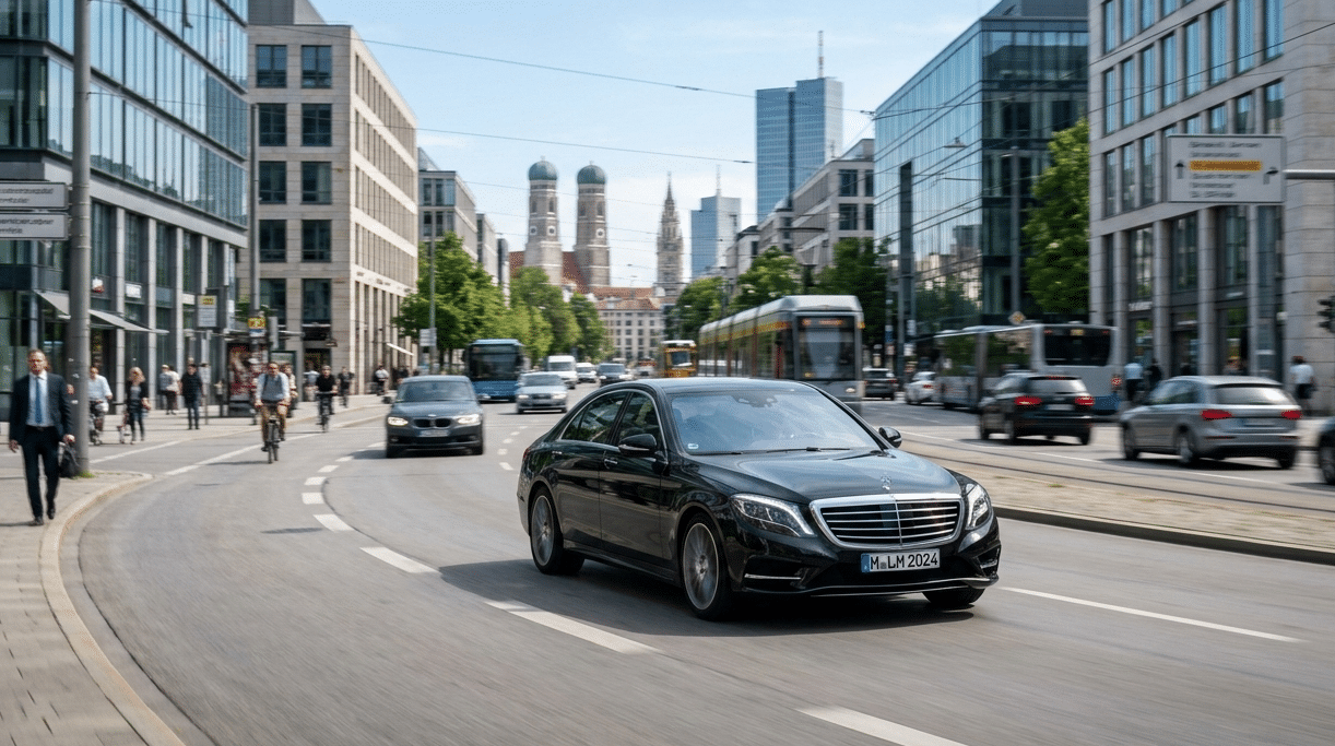 Business Roadshow Transportation in Munich for Executives